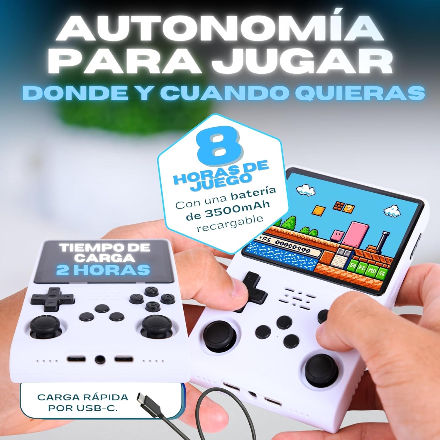 Consola R36S-Con + 20.000 juegos